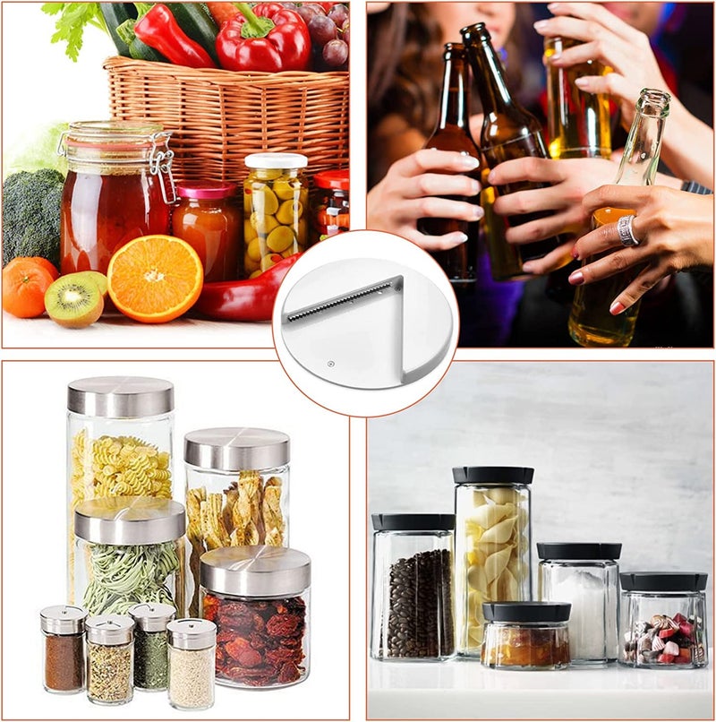 ZUIHUI Jar Opener Under Cabinet  Multi Function Easy Grip Jar Opener  One Handed Jar & Bottle Opener - Removes Tight Jar Lid for Seniors with Arthritis - Essential Kitchen Gadgets for Home Assistance - Image 3